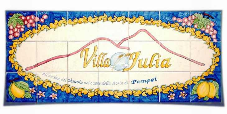 Villa Julia Pompei agritourism logo